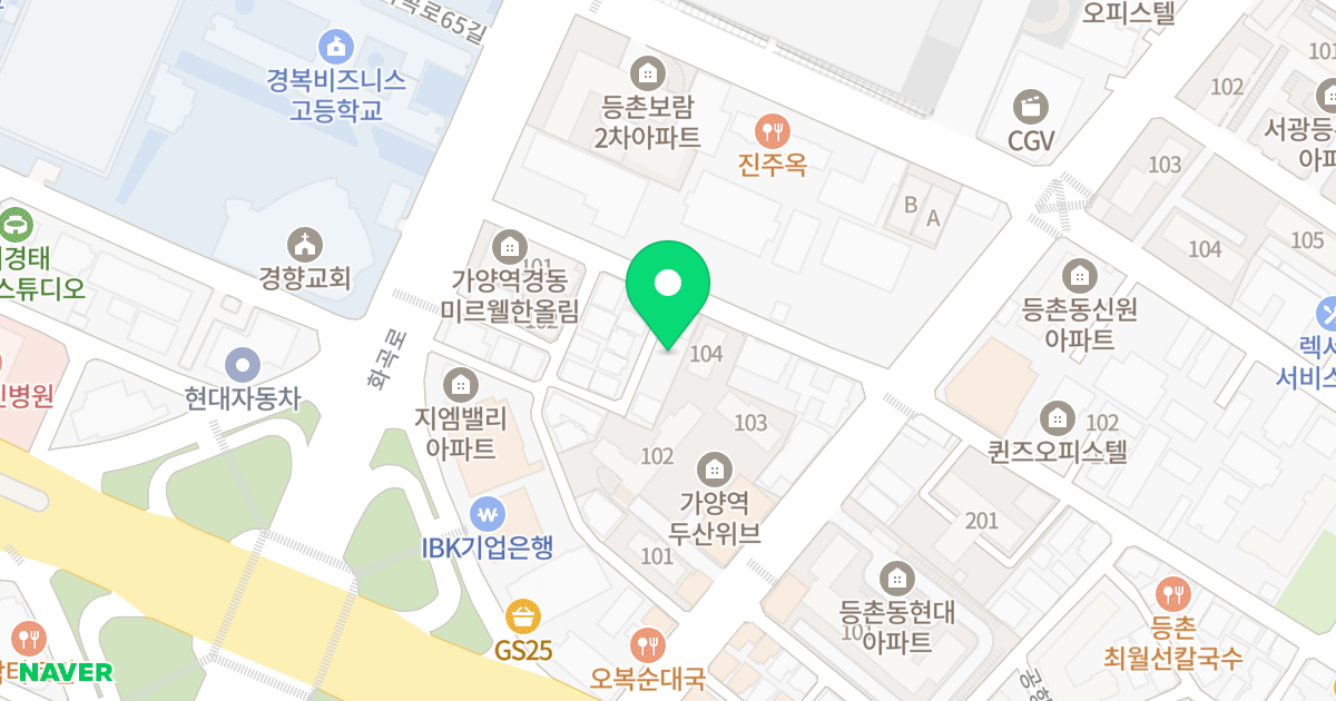 (656-32) 위치 지도 - 서울특별시 강서구 공항대로45가길 26-14