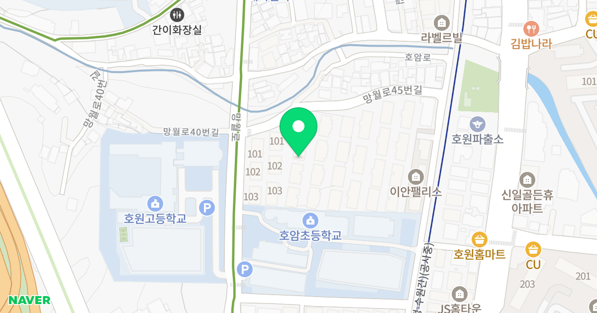 클래스원1차 위치 지도 - 경기도 의정부시 망월로 49
