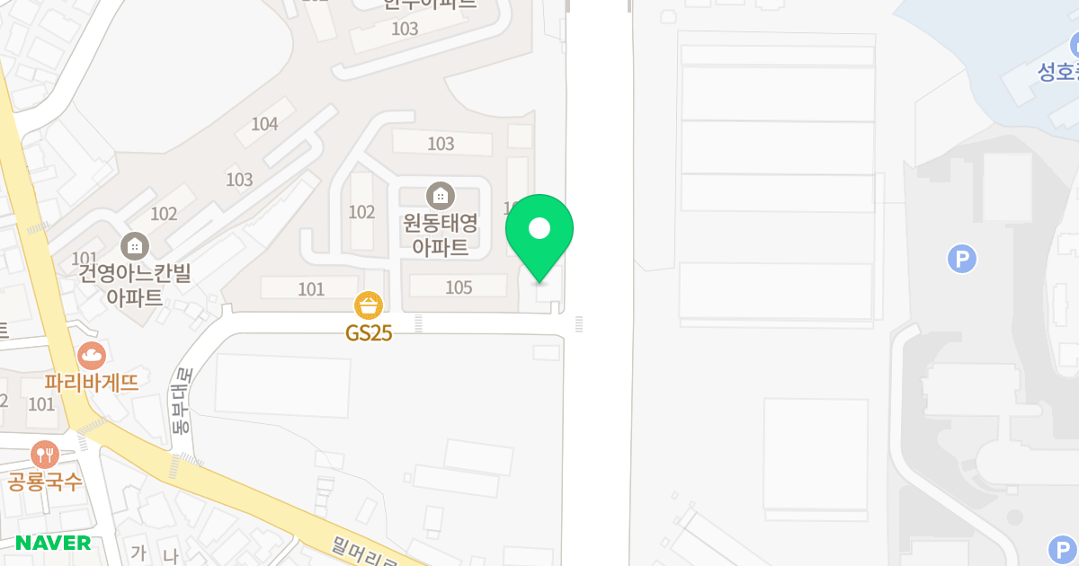 월드타워팰리스 5차 위치 지도 - 경기도 오산시 동부대로 407-4