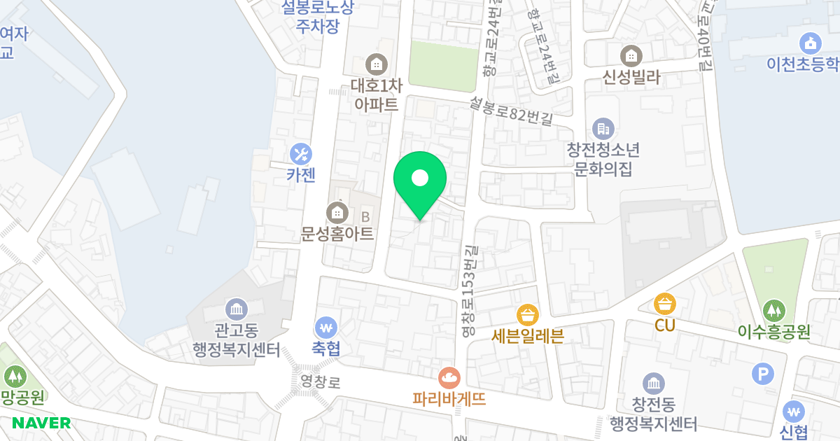 VIP 오피스텔 위치 지도 - 경기도 이천시 향교로18번길 43