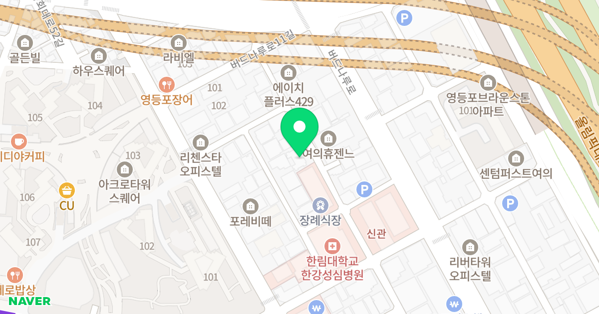 메이슨리치 위치 지도 - 서울특별시 영등포구 국회대로56길 14
