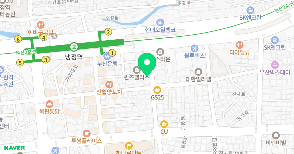미소가 J 위치 지도 - 부산광역시 사상구 가야대로378번길 10