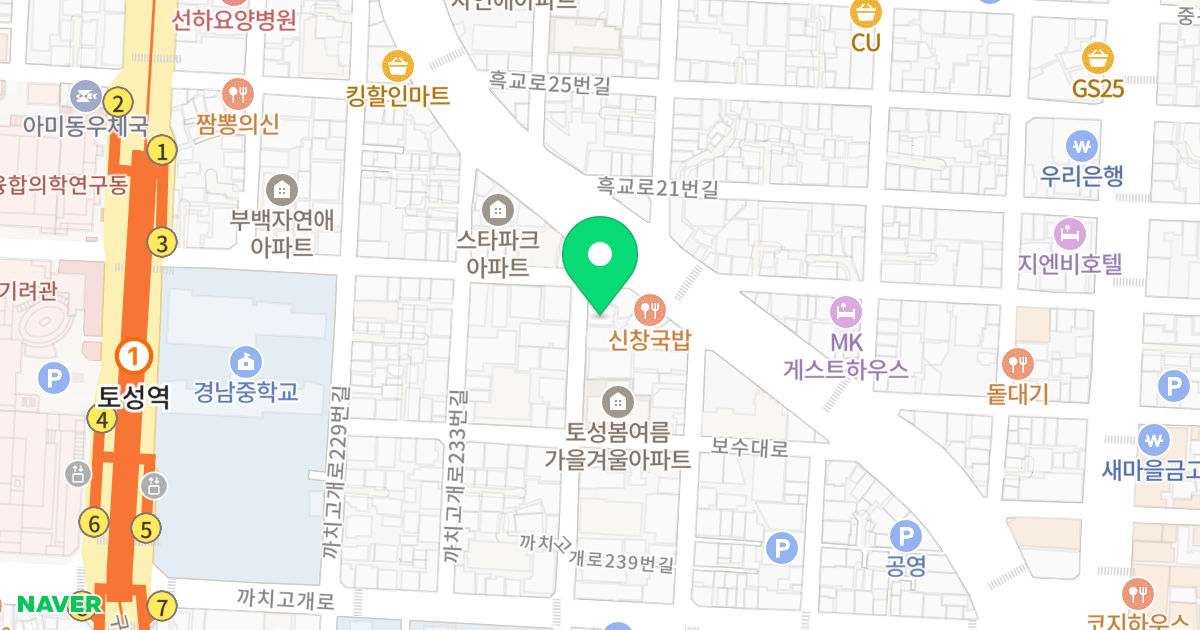 더샵 위치 지도 - 부산광역시 서구 까치고개로239번길 30
