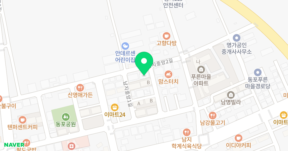 썬빌 위치 지도 - 경상남도 창녕군 남지읍 남지중앙2길 100