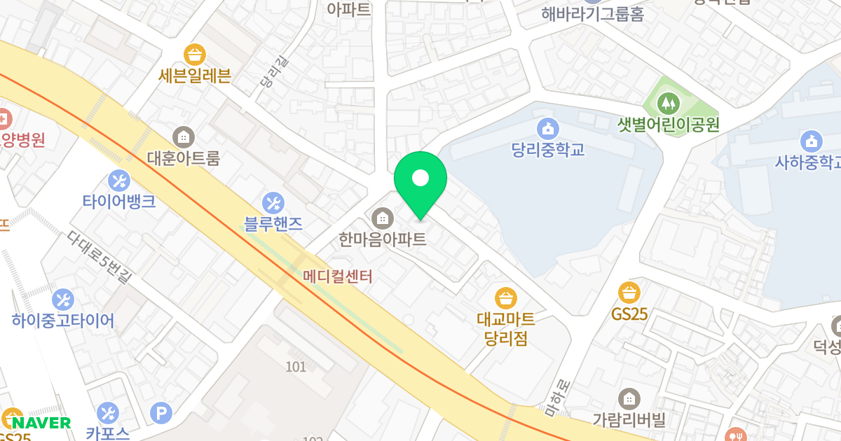 M-HOUSE 위치 지도 - 부산광역시 사하구 마하로5번길 25