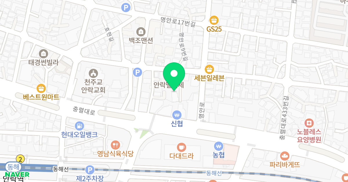 (592-30) 위치 지도 - 부산광역시 동래구 명안로9번길 7-10