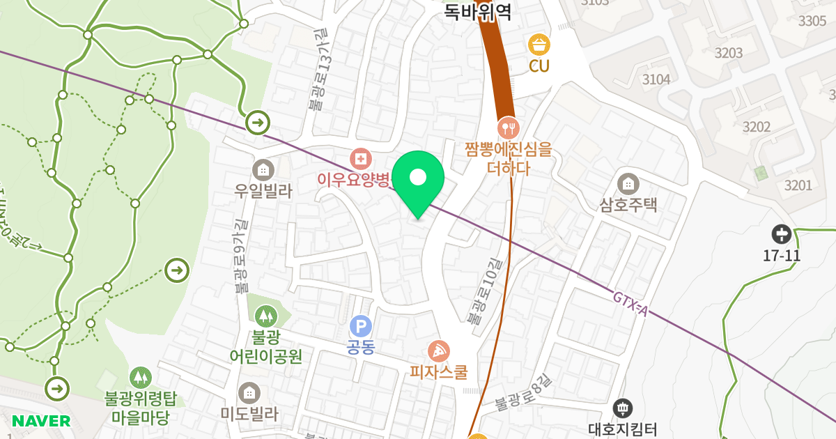 불광 하이츠 위치 지도 - 서울특별시 은평구 불광로 113