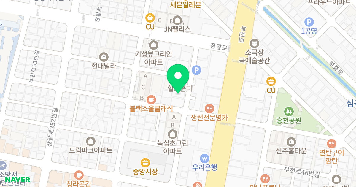 도양라비앙오피스텔 위치 지도 - 경기도 부천시 원미구  18