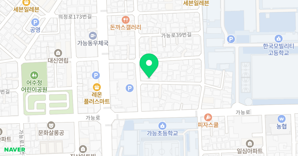 (666-2) 위치 지도 - 경기도 의정부시 가능로39번길 12-3