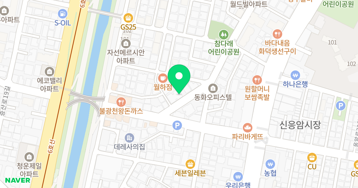 디우 아르떼 위치 지도 - 서울특별시 은평구