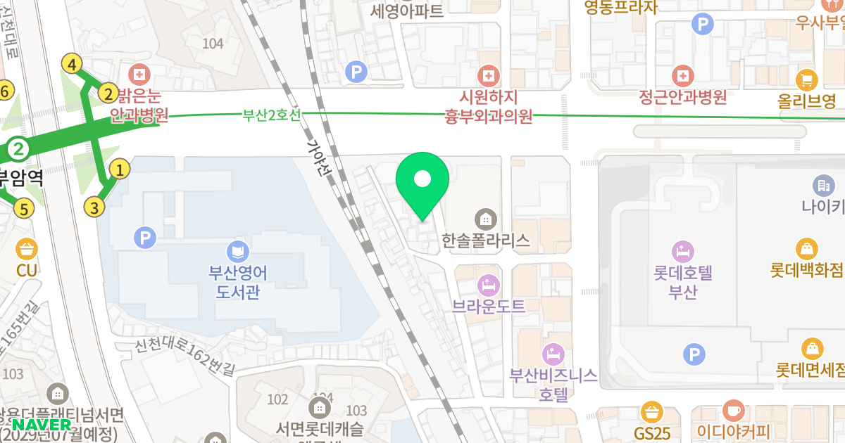 동진파크빌 위치 지도 - 부산광역시 부산진구 가야대로750번길 10