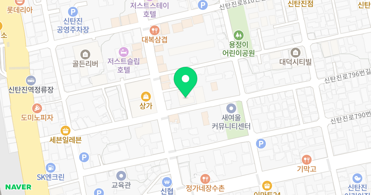 트윈스아파트 위치 지도 - 대전광역시 대덕구 신탄진로796번길 51