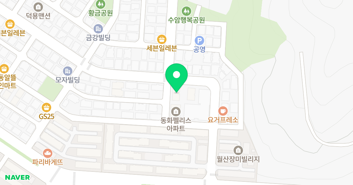 오성푸르메 위치 지도 - 경기도 안산시 단원구 보화로 38