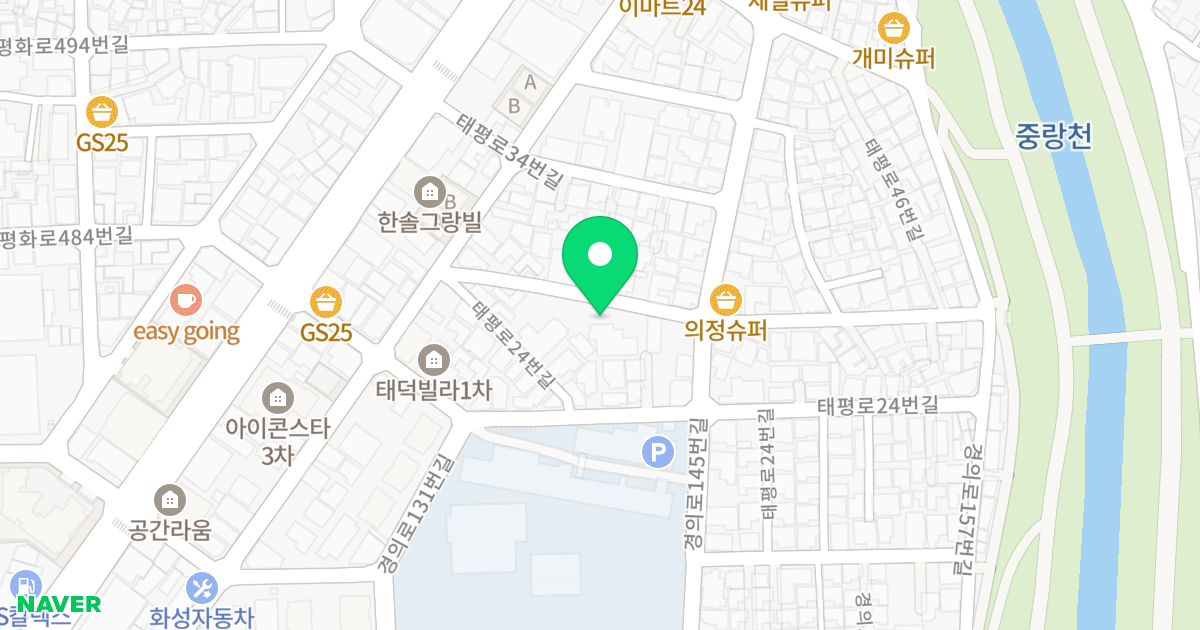 삼성캐슬 위치 지도 - 경기도 의정부시 시민로156번길 59-18