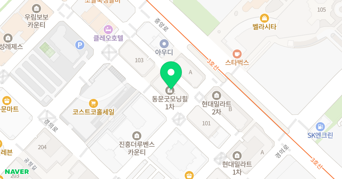 백석역 동문굿모닝힐 위치 지도 - 경기도 고양시 일산동구 장백로 20