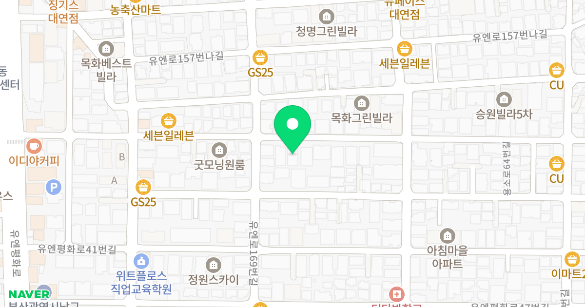 비젼펠리스 위치 지도 - 부산광역시 남구 유엔평화로29번길 56