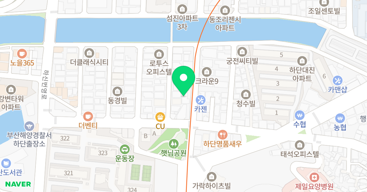 (870-130) 위치 지도 - 부산광역시 사하구 동매로23번길 5