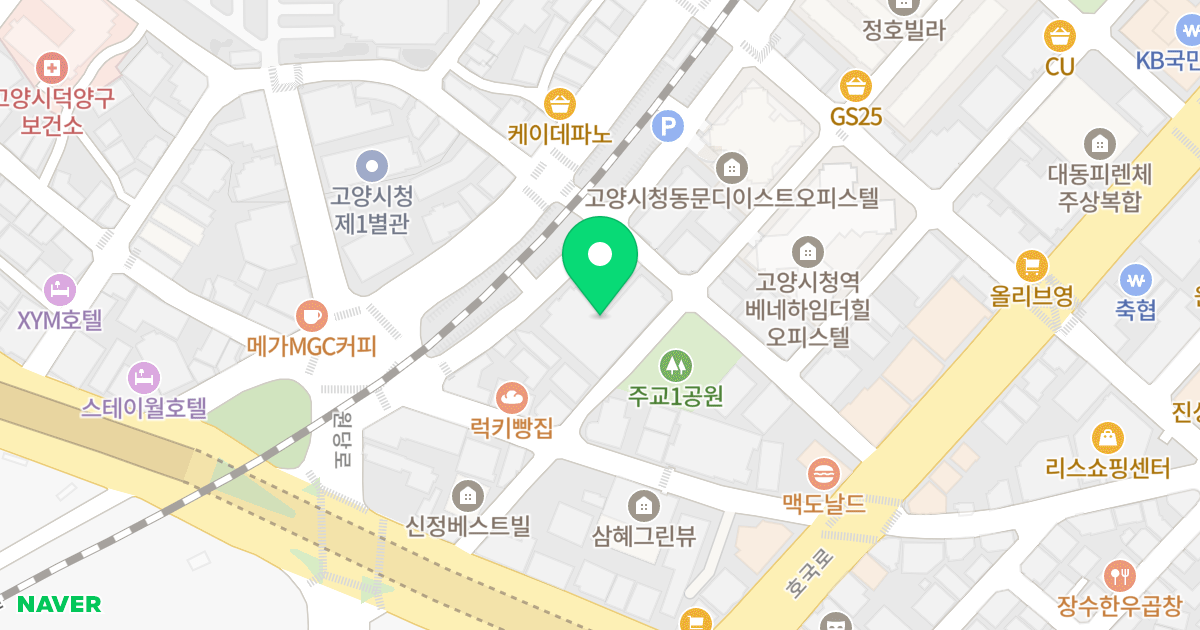 고양 원당 줌시티 위치 지도 - 경기도 고양시 덕양구 마상로126번길 91