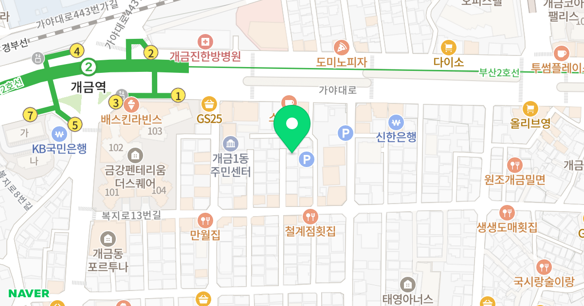 아이리스3차 위치 지도 - 부산광역시 부산진구 복지로13번길 39-10