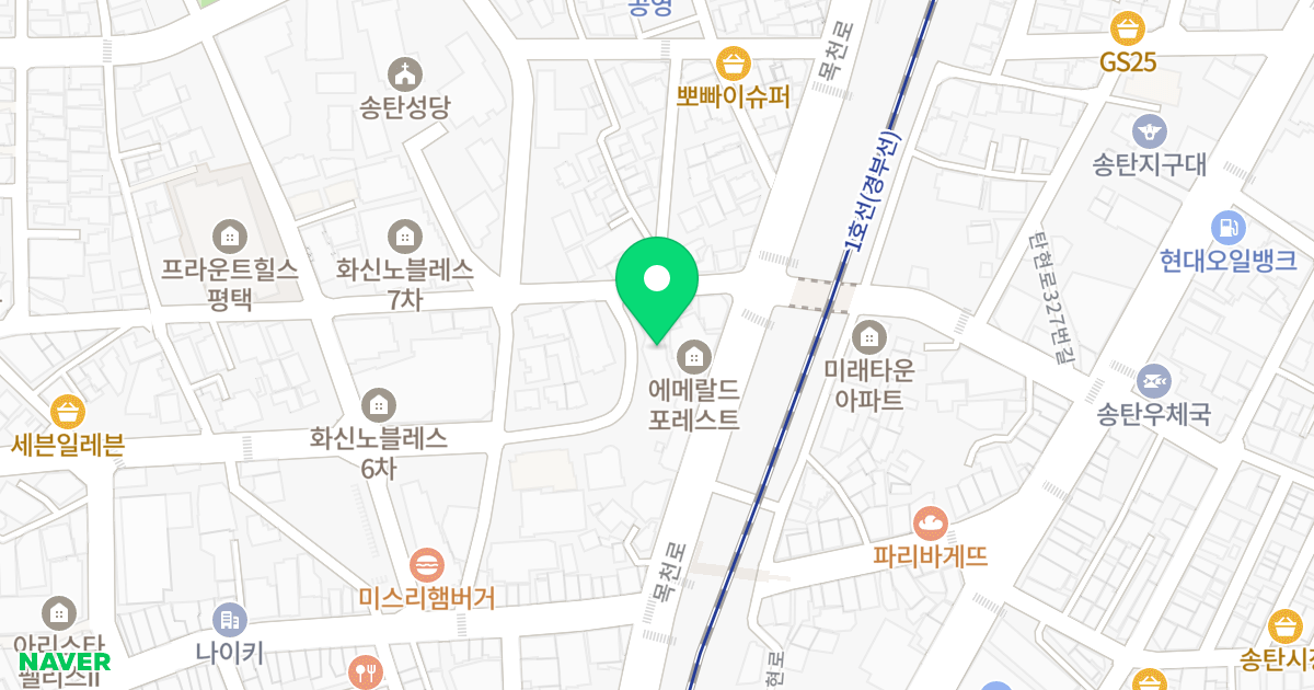 (203-60) 위치 지도 - 경기도 평택시