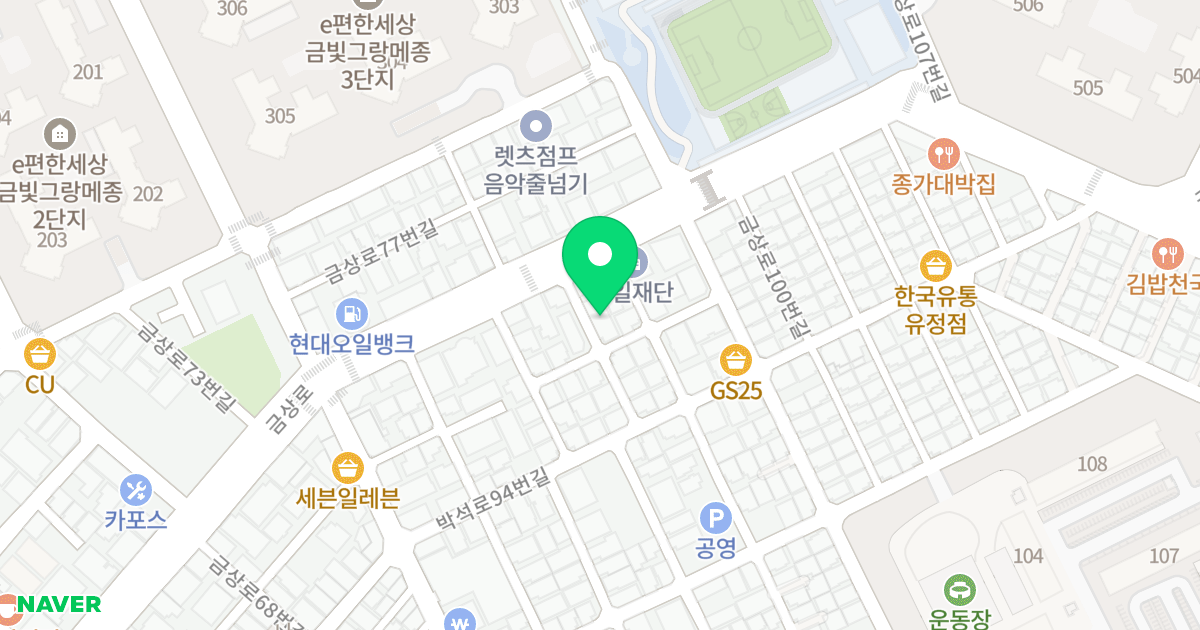 휴팰리스 위치 지도 - 경기도 성남시 중원구 금상로90번길 3
