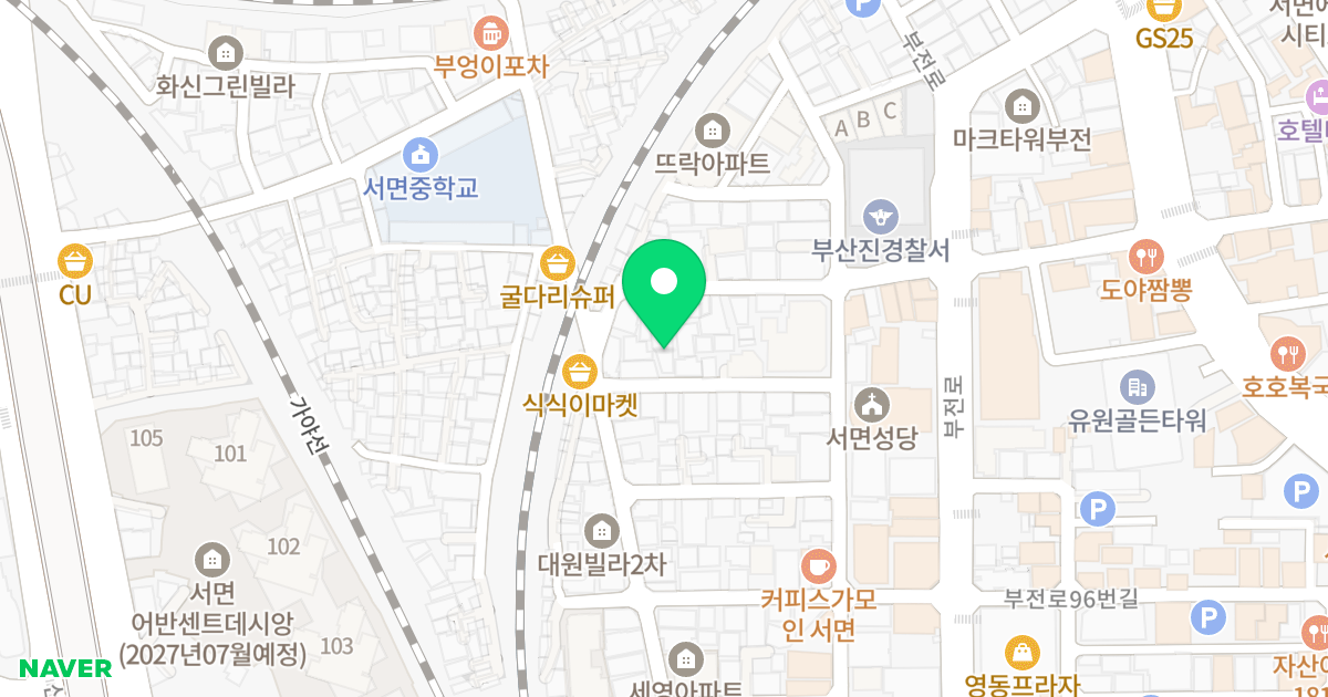 (415-45) 위치 지도 - 부산광역시 부산진구 가야대로747번길 38-7