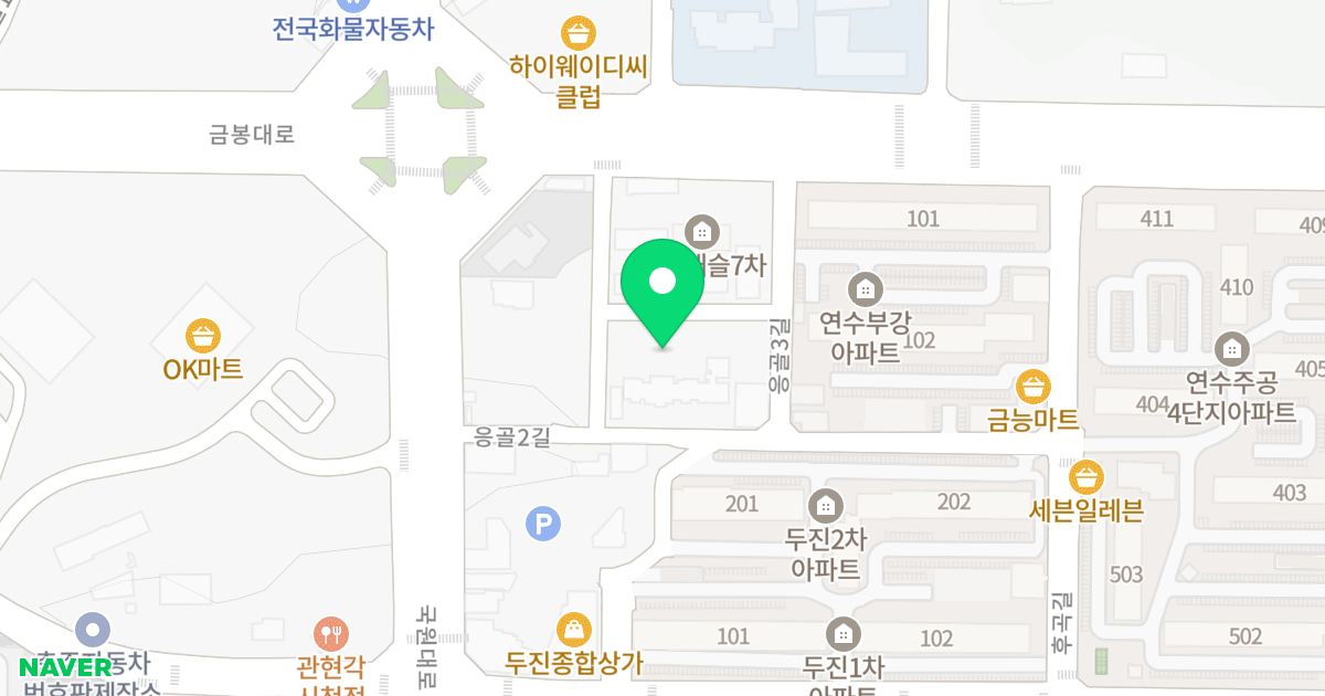 L팰리스타워(주상복합) 3차 위치 지도 - 충청북도 충주시 응골2길 11