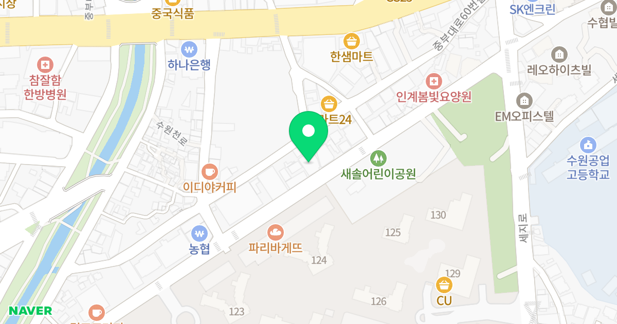 (754-6) 위치 지도 - 경기도 수원시 팔달구 세지로267번길 42