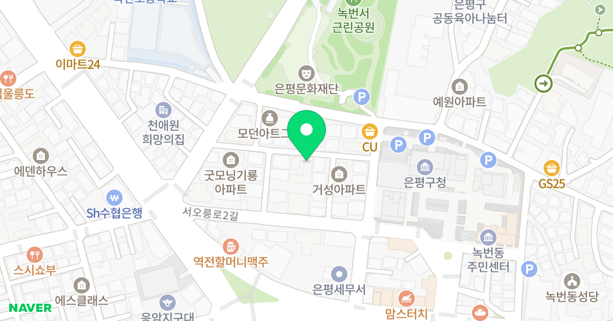 펠리체 위치 지도 - 서울특별시 은평구 녹번로 6-24