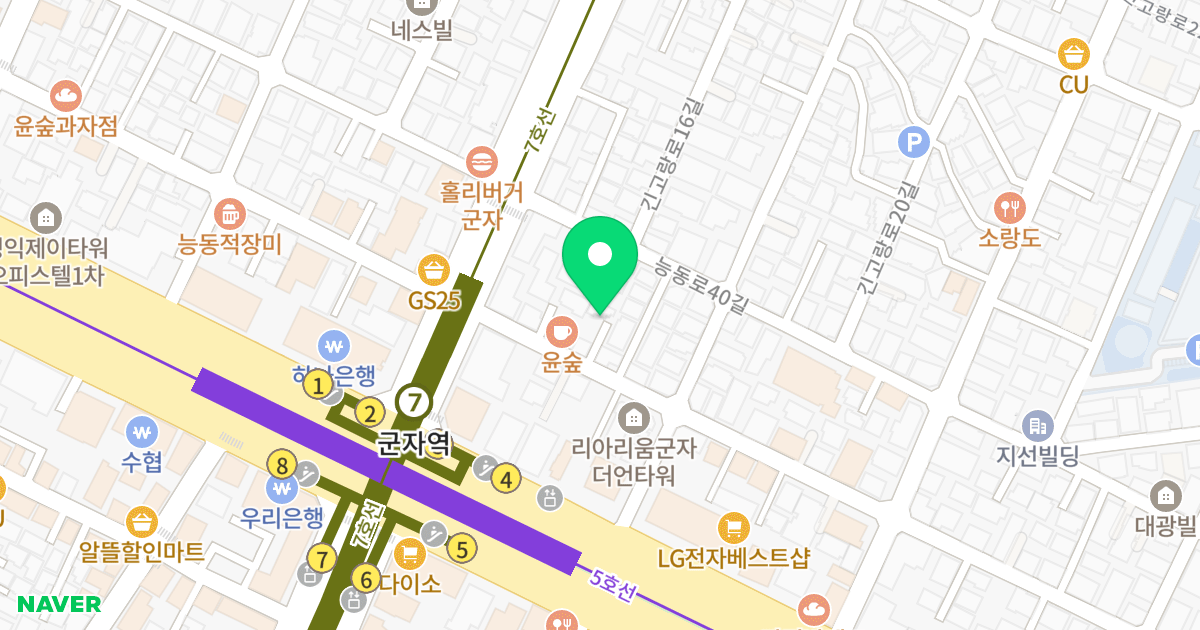 마인하임158 위치 지도 - 서울특별시 광진구 능동로38길 11-3