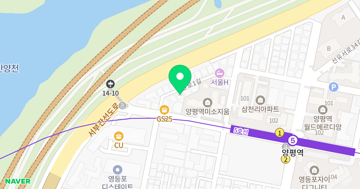 (30-14) 위치 지도 - 서울특별시 영등포구