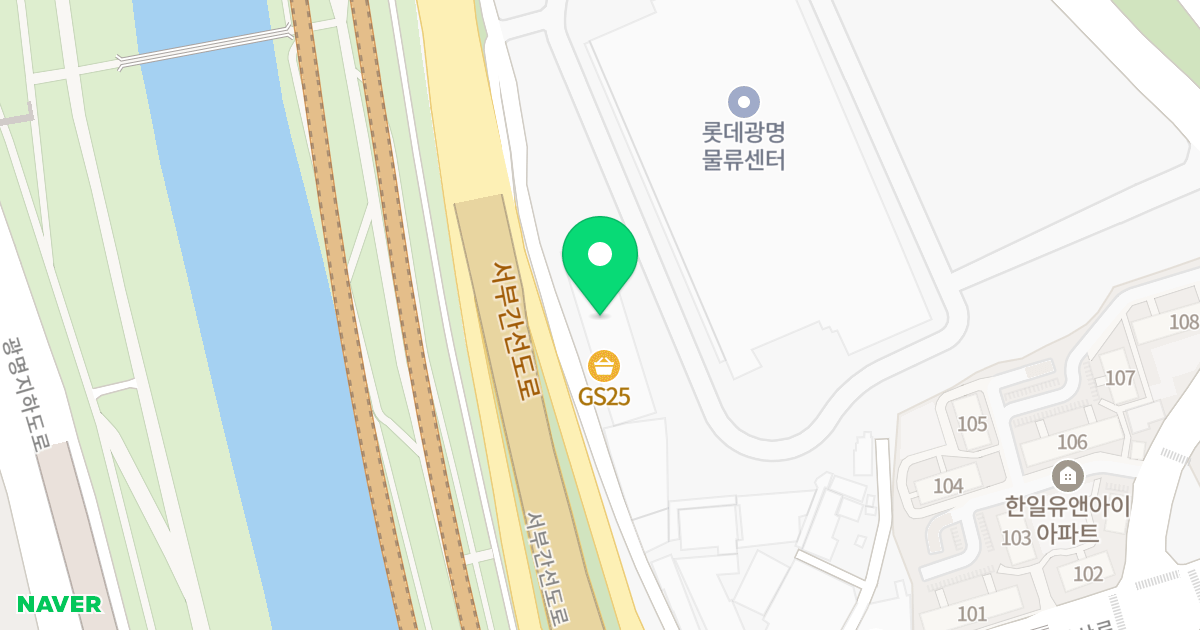 가산디오스텔 오피스텔 위치 지도 - 경기도 광명시 서부샛길 778