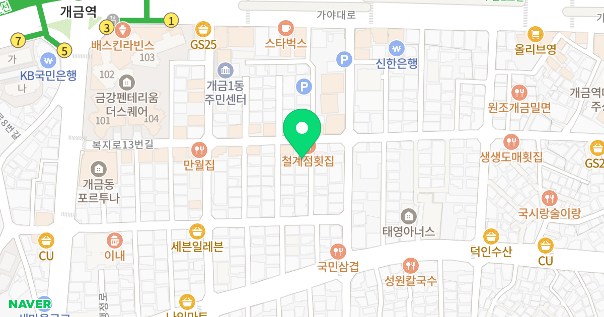 (177-91) 위치 지도 - 부산광역시 부산진구 복지로13번길 46-4