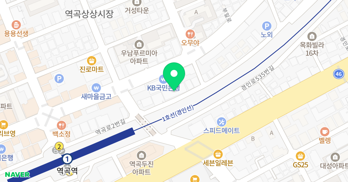 청담스카이 위치 지도 - 경기도 부천시 원미구