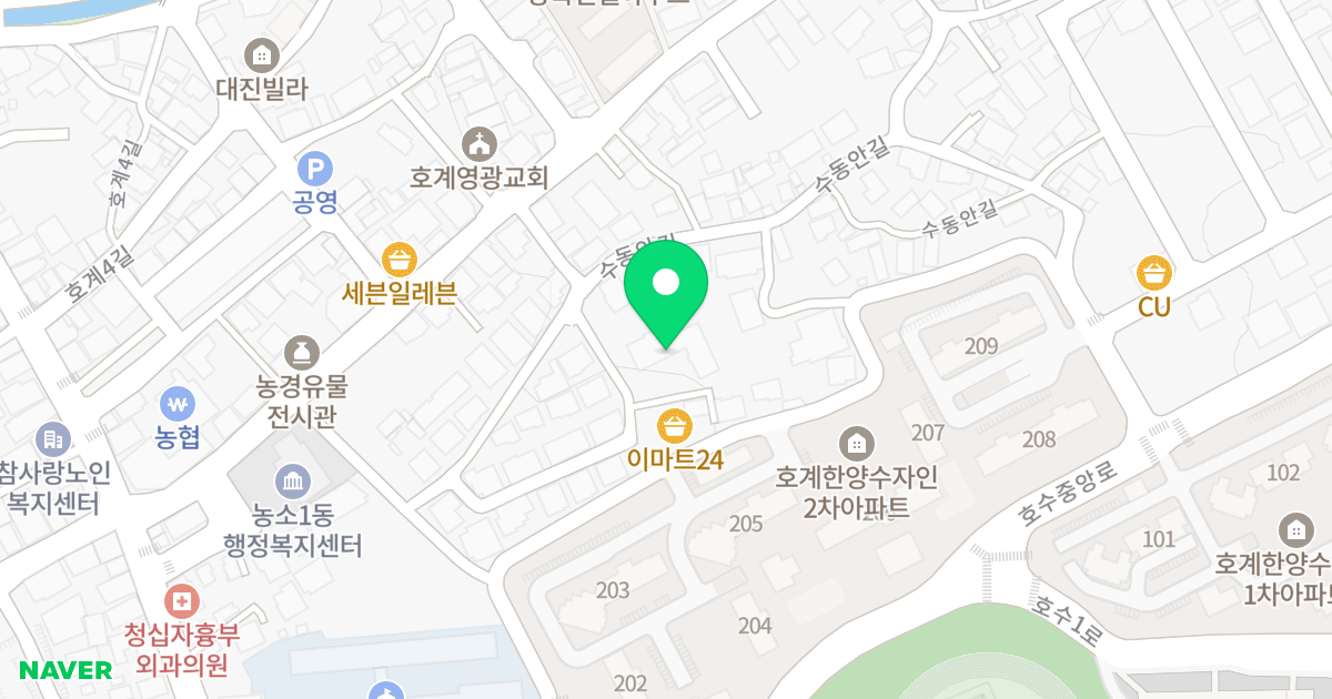 창조프르지아 위치 지도 - 울산광역시 북구 호계1길 21