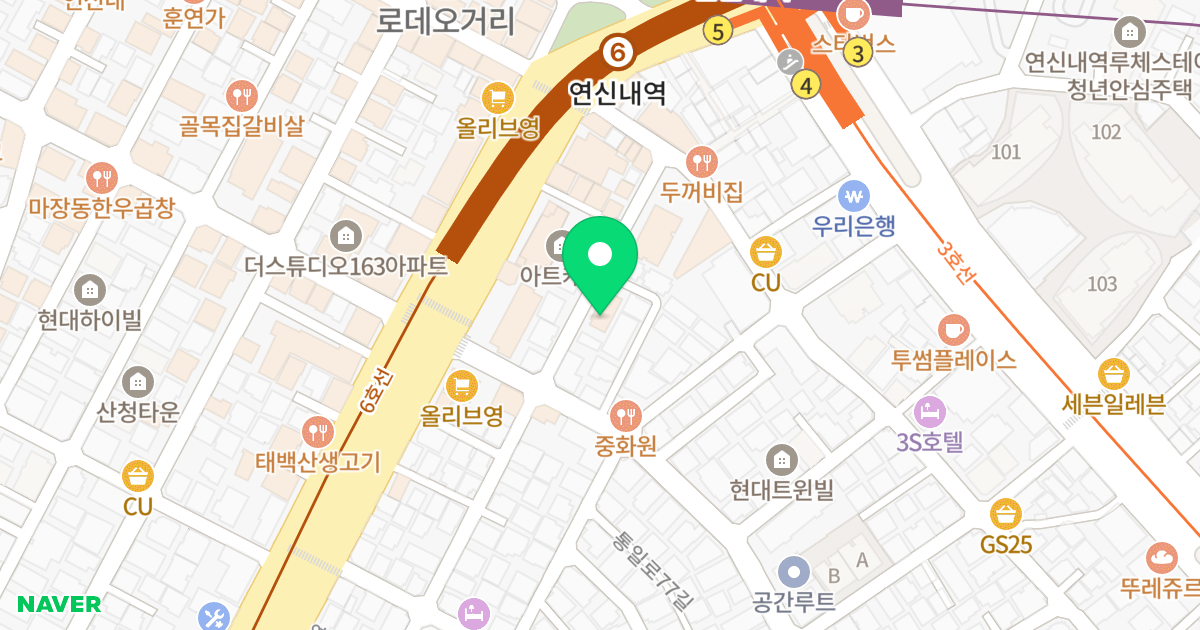 경인에버빌 위치 지도 - 서울특별시 은평구 연서로26길 3-8