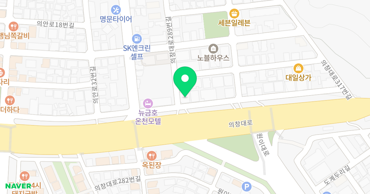 (158-16) 위치 지도 - 경상남도 창원시 의창구