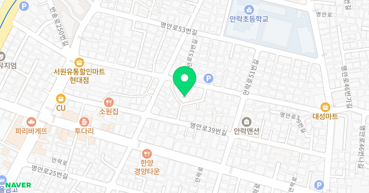 해바라기빌 위치 지도 - 부산광역시 동래구 명안로45번길 51-9